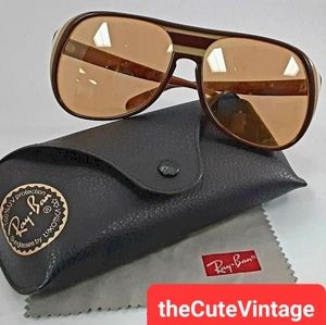 Vintage Ray-Ban L9712 Timberline Ambermatic sunglasses
